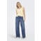 ONLY waist wide leg jeans medium blue denim
