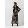 LabeL DOT maxi jurk bruin