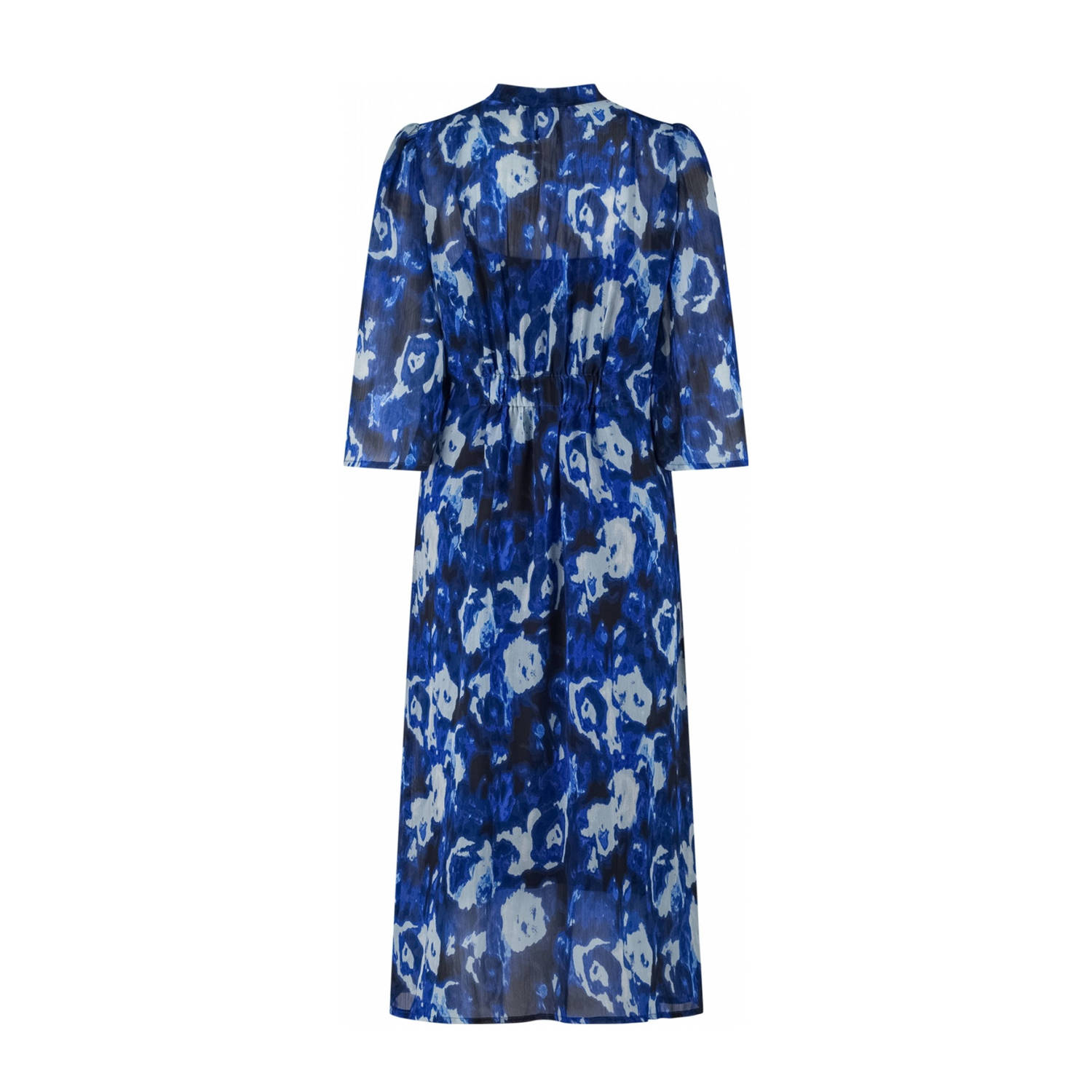LabeL DOT midi jurk blauw