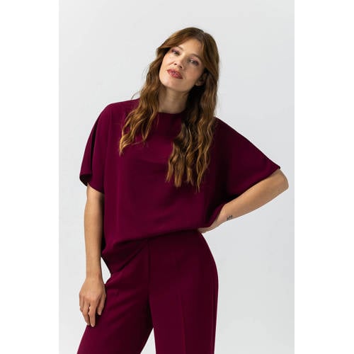 LabeL DOT top donkerrood afbeelding