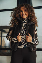 thumbnail: LabeL DOT gilet bruin