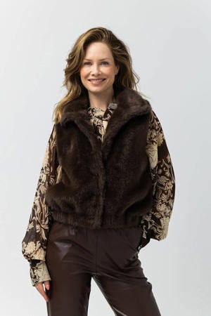 gilet bruin
