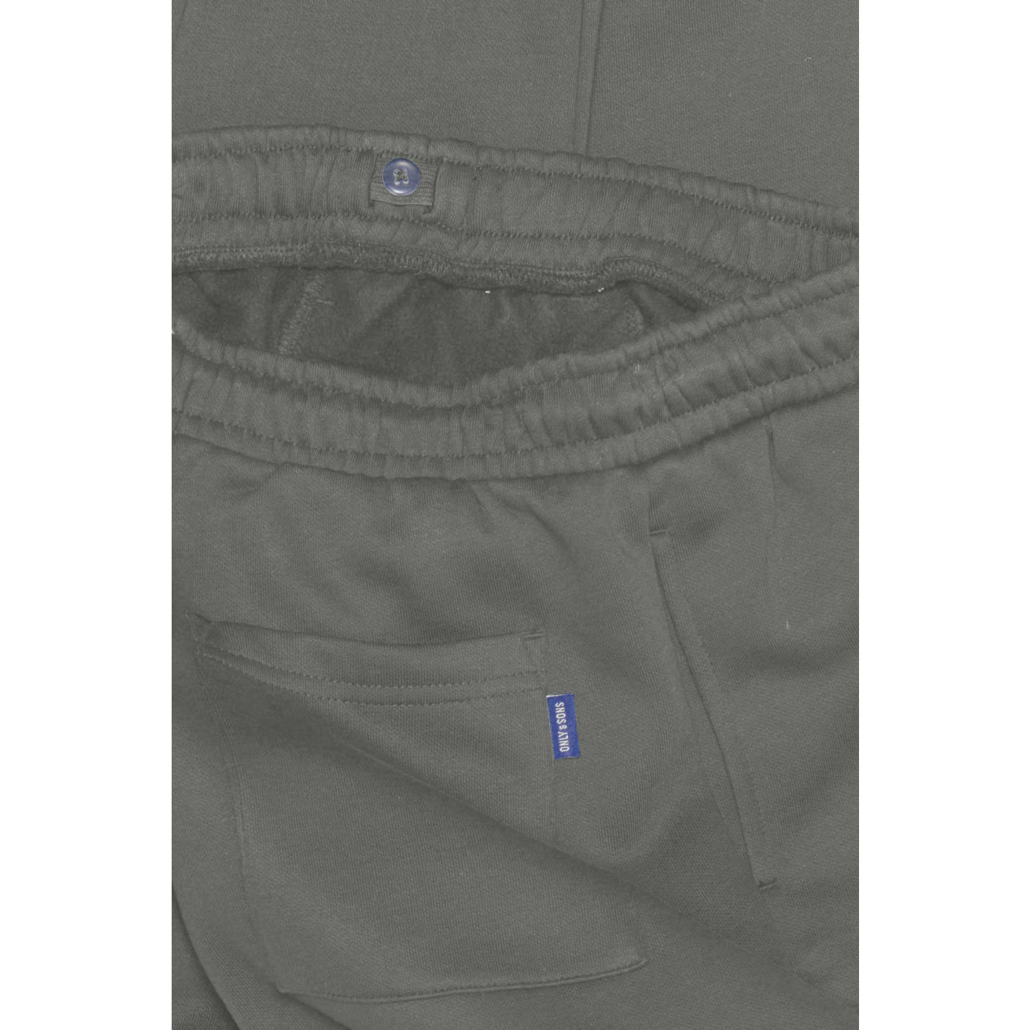 ONLY & SONS JUNIOR joggingbroek grijs