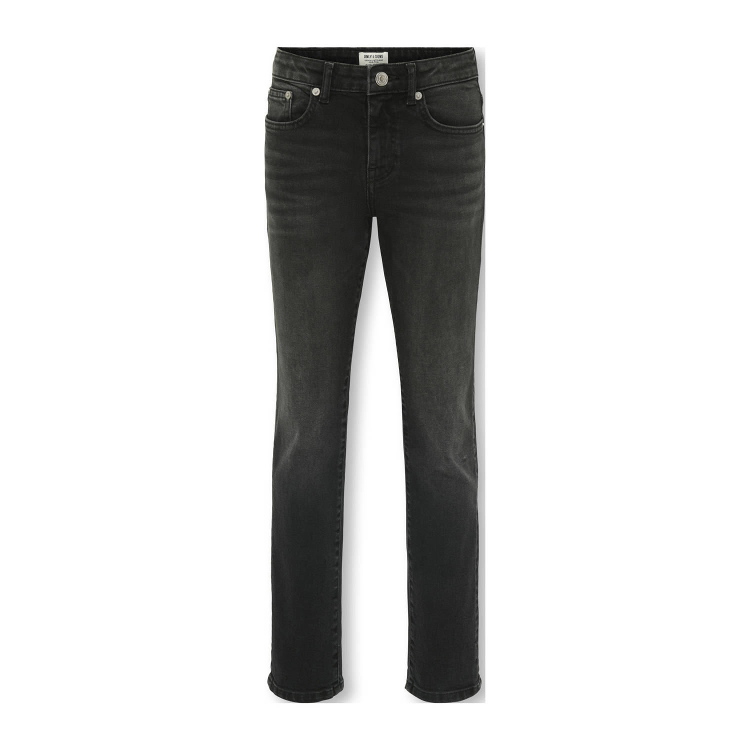 ONLY & SONS JUNIOR slim fit jeans black denim
