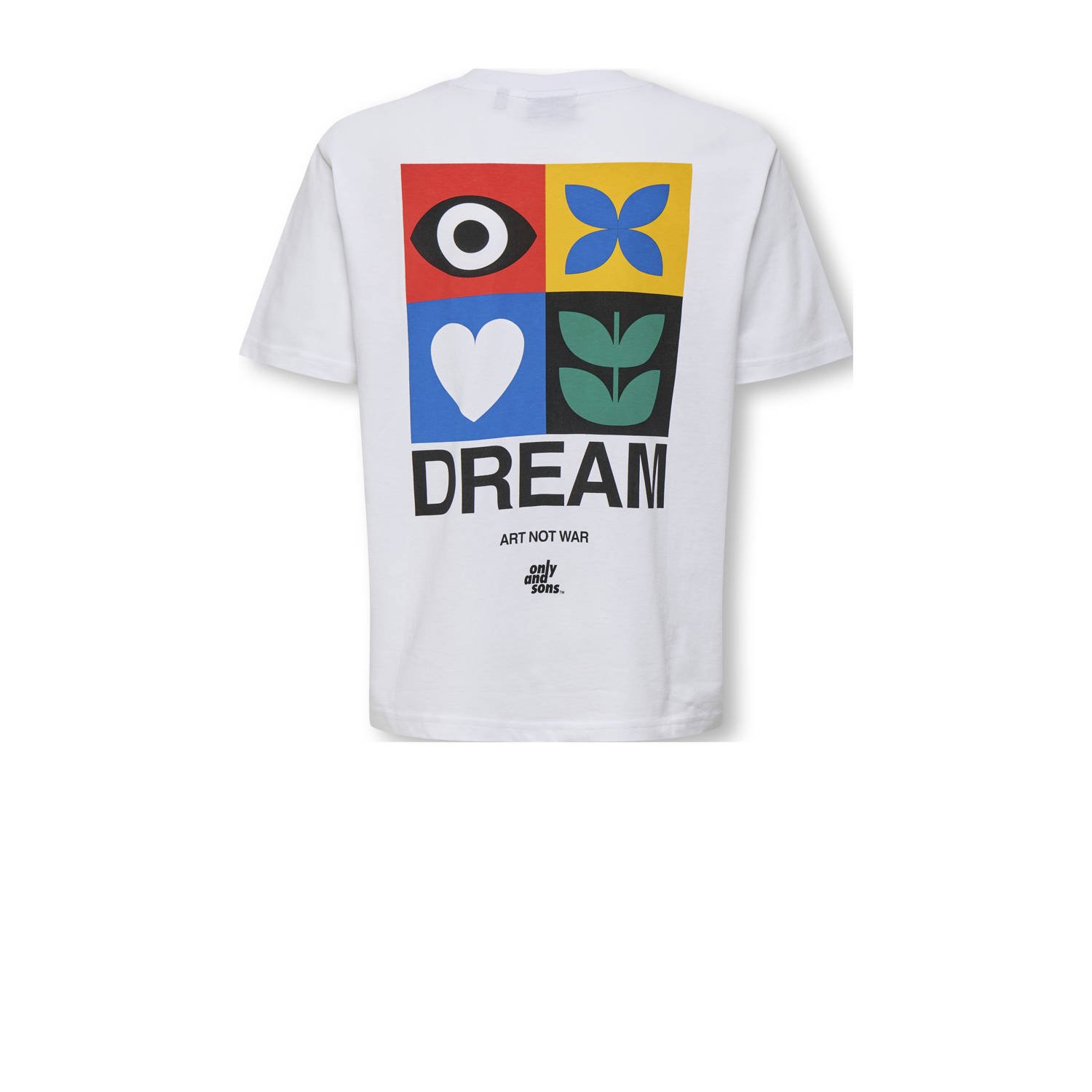 ONLY & SONS JUNIOR T-shirt wit