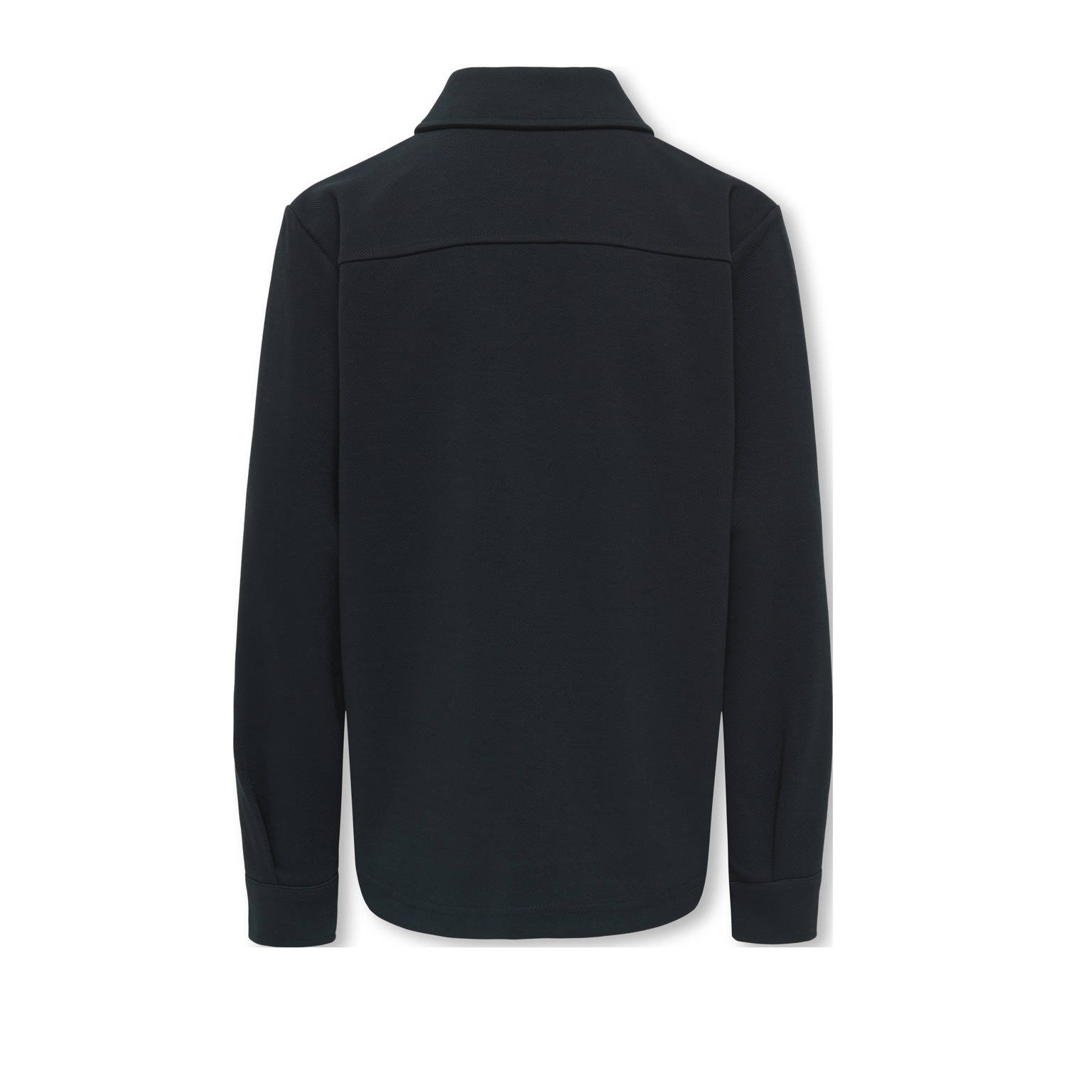 ONLY & SONS JUNIOR overshirt donkerblauw