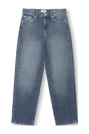 loose fit jeans medium blue denim