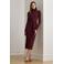 Lauren Ralph Lauren midi jurk donkerrood