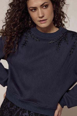 sweater donkerblauw