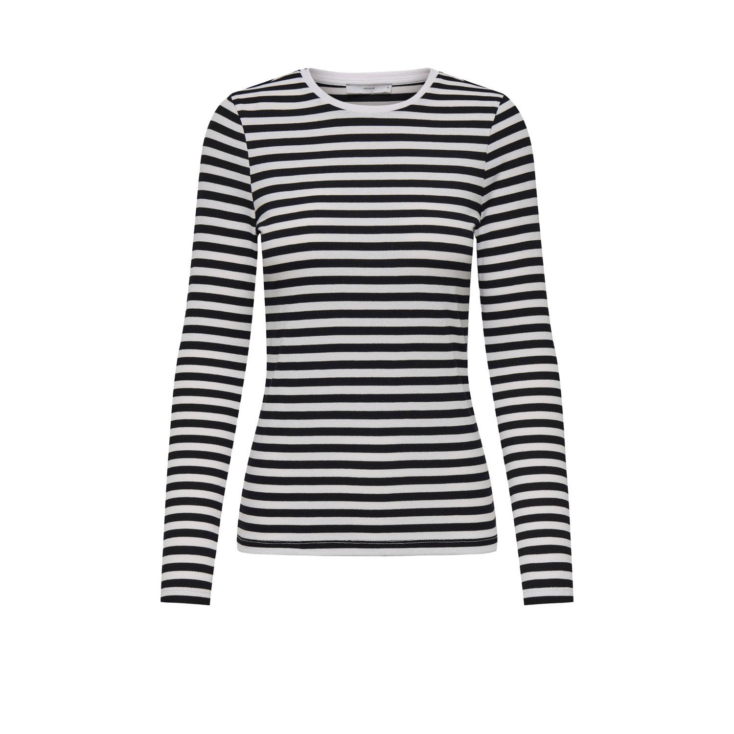 Only Shirt met lange mouwen ONLMAI STRIPE L S TOP JRS NOOS