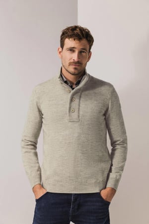 gebreide trui beige