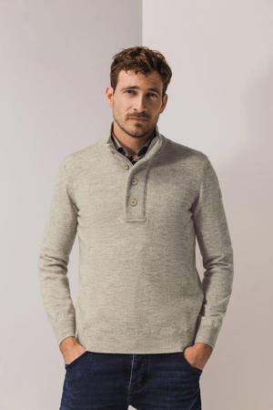 gebreide trui beige