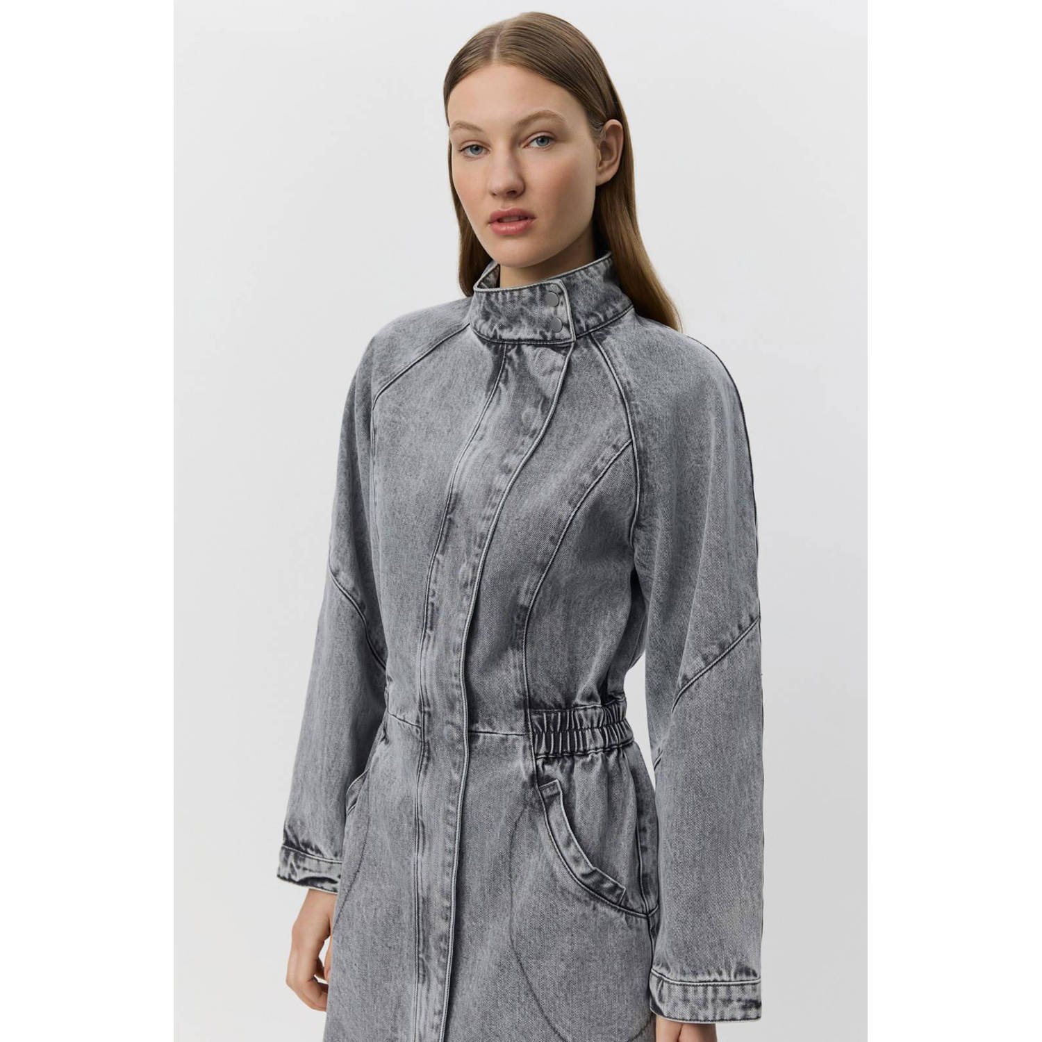Sofie Schnoor denim spijkerjurk grijs