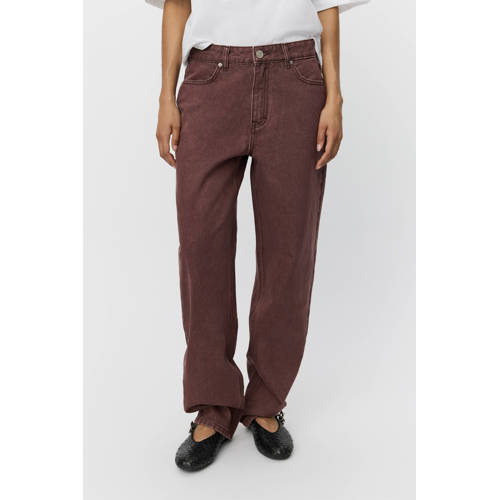 Sofie Schnoor baggy jeans donkerrood afbeelding