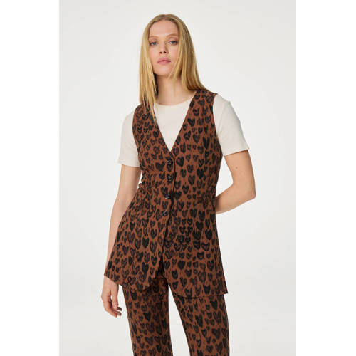Fabienne Chapot gilet bruin afbeelding