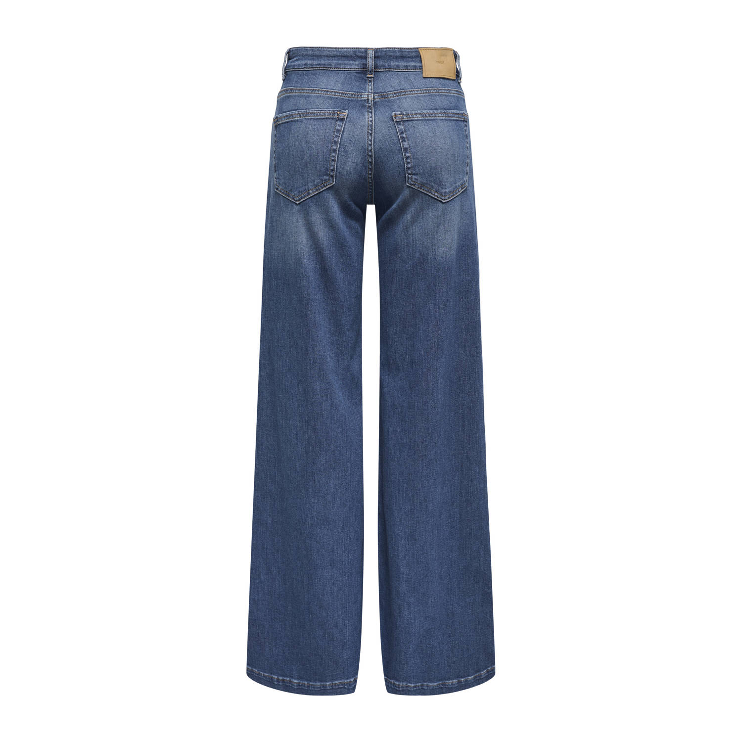 ONLY wide leg jeans medium blue denim