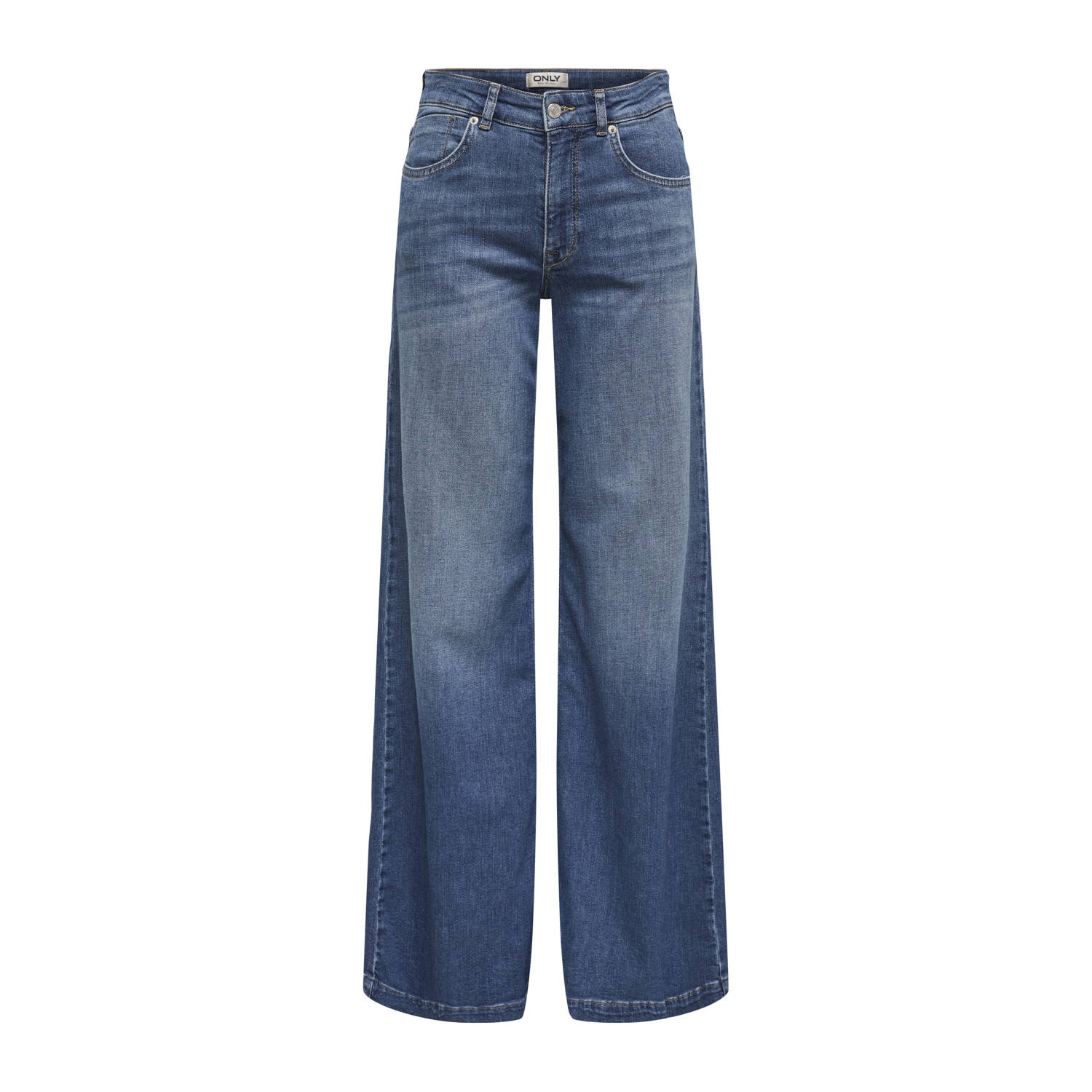 ONLY wide leg jeans medium blue denim