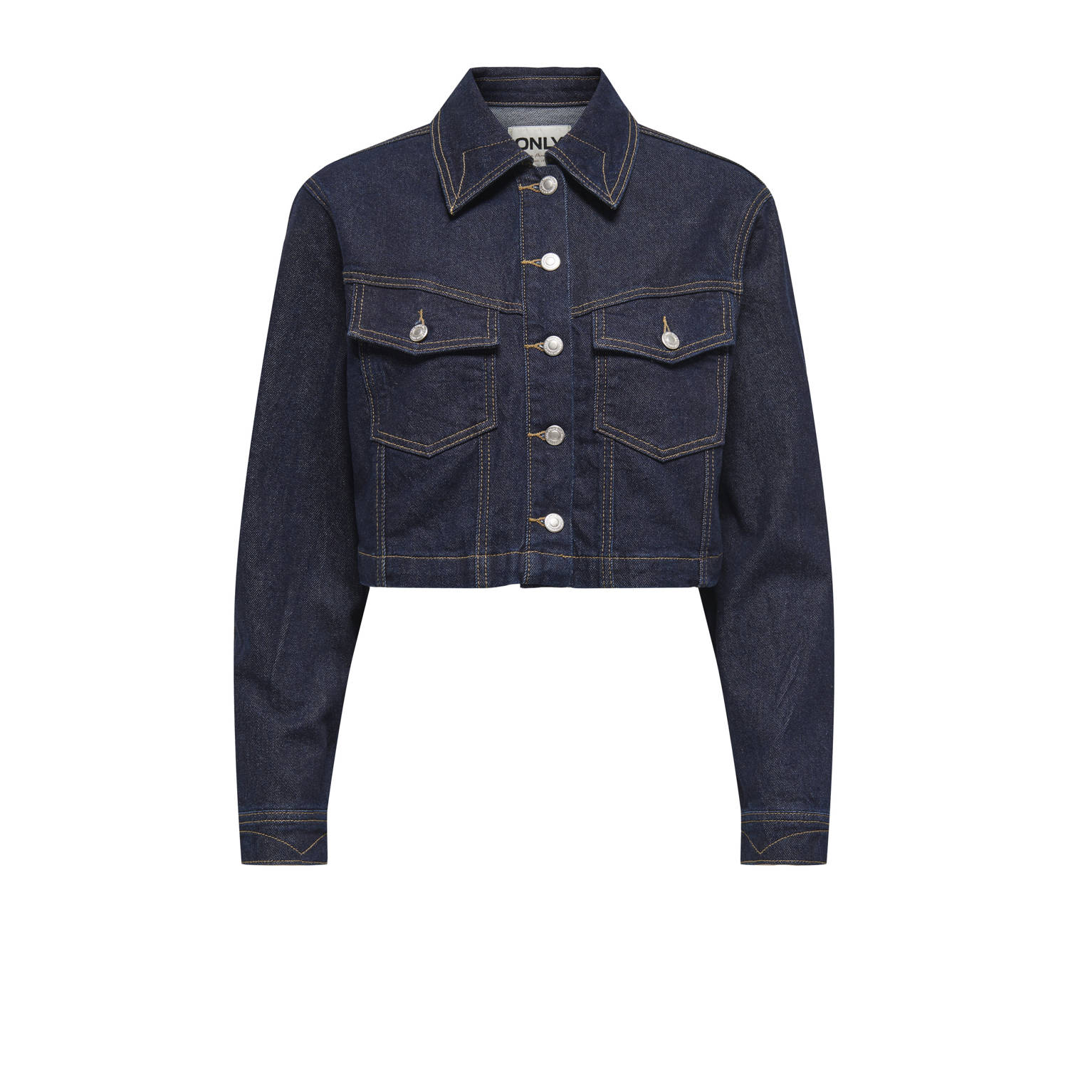 ONLY denim spijkerjas dark blue denim