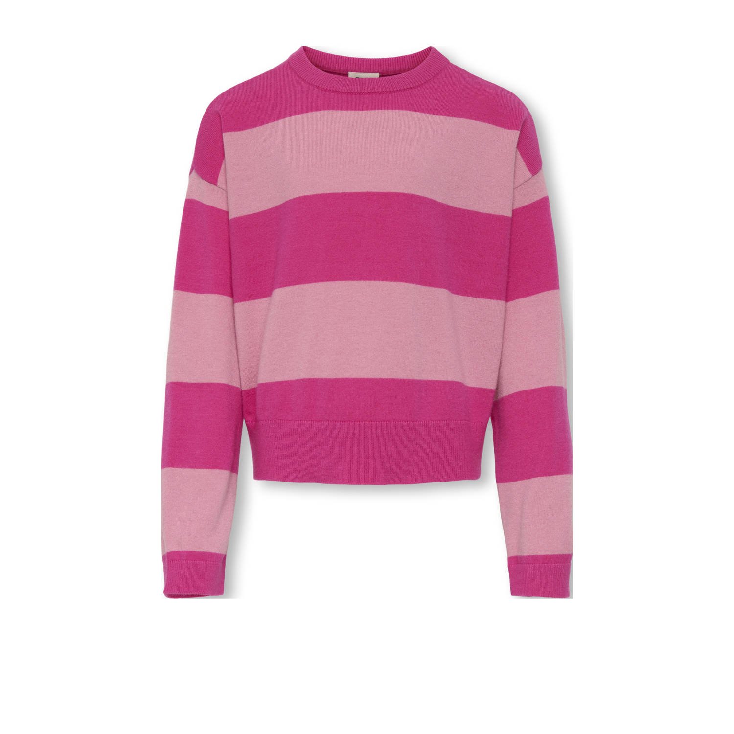 ONLY KIDS GIRL trui fuchsia fijn gebreid