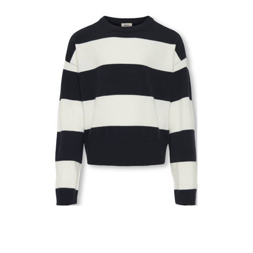 KIDS ONLY GIRL trui donkerblauw fijn gebreid afbeelding
