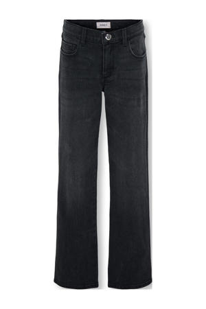 wide leg jeans black denim