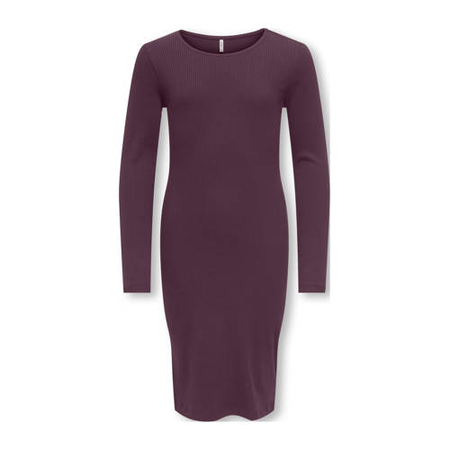 KIDS ONLY GIRL midi jurk donkerrood afbeelding