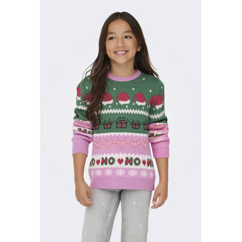 KIDS ONLY GIRL kersttrui roze afbeelding
