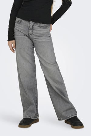 wide leg jeans grey denim