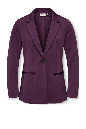 regular fit blazer paars