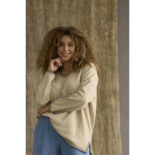 Zhenzi pullover beige afbeelding