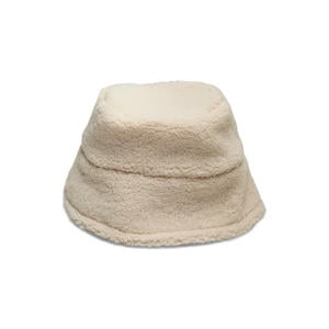 teddy bucket hat PCNETTY ecru