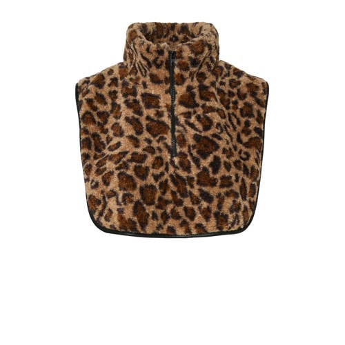 PIECES losse teddy kraag PCNETTY bruin afbeelding