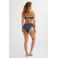 BEACHWAVE bikinibroekje met lurex donkerblauw