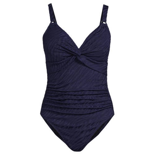 BEACHWAVE corrigerend badpak donkerblauw afbeelding
