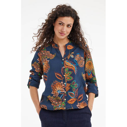 Didi blouse donkerblauw afbeelding