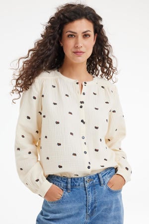 blouse ecru