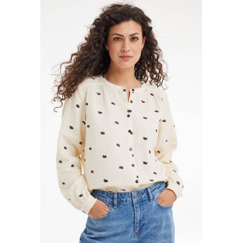 Didi blouse ecru afbeelding
