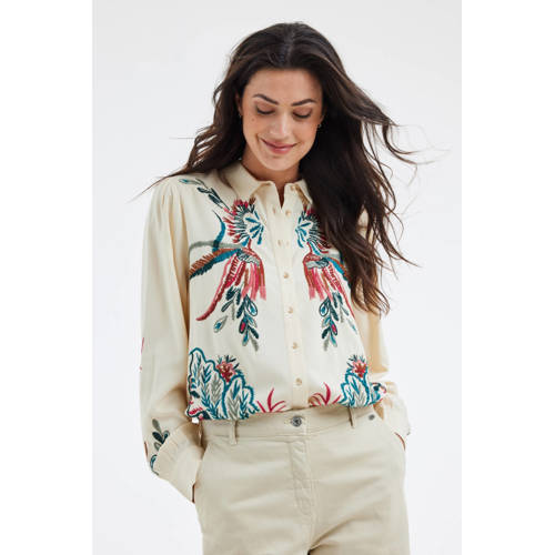 Didi blouse ecru afbeelding