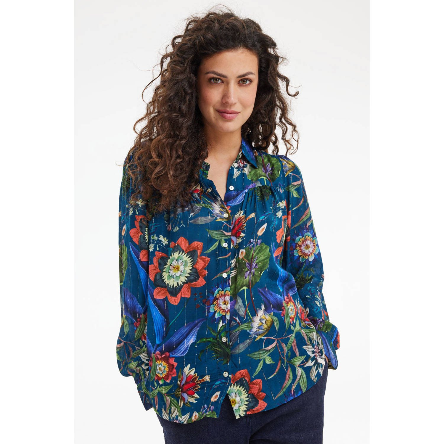 Didi blouse blauw