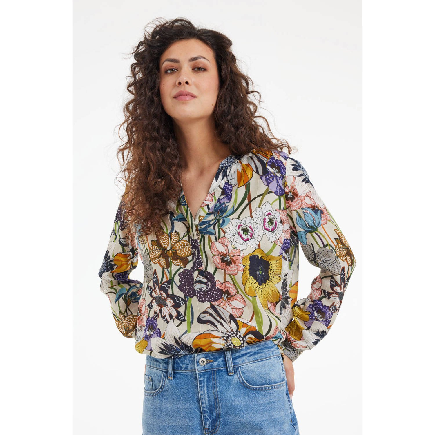 Didi blousetop geel