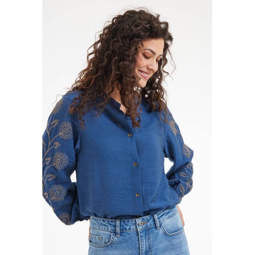 Didi blouse blauw afbeelding