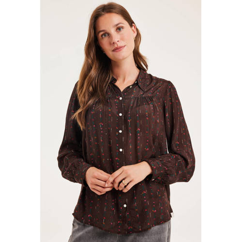 Didi blouse bruin afbeelding
