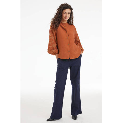 Didi blouse bruin afbeelding