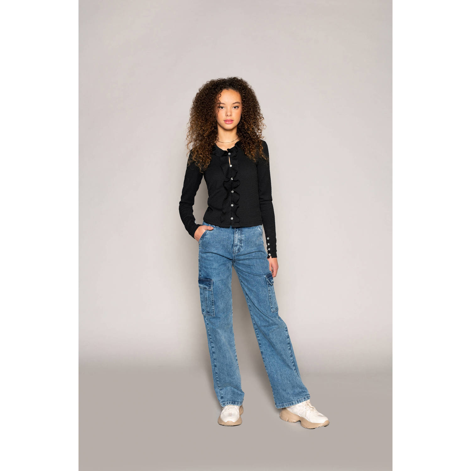 Frankie&Liberty longsleeve zwart