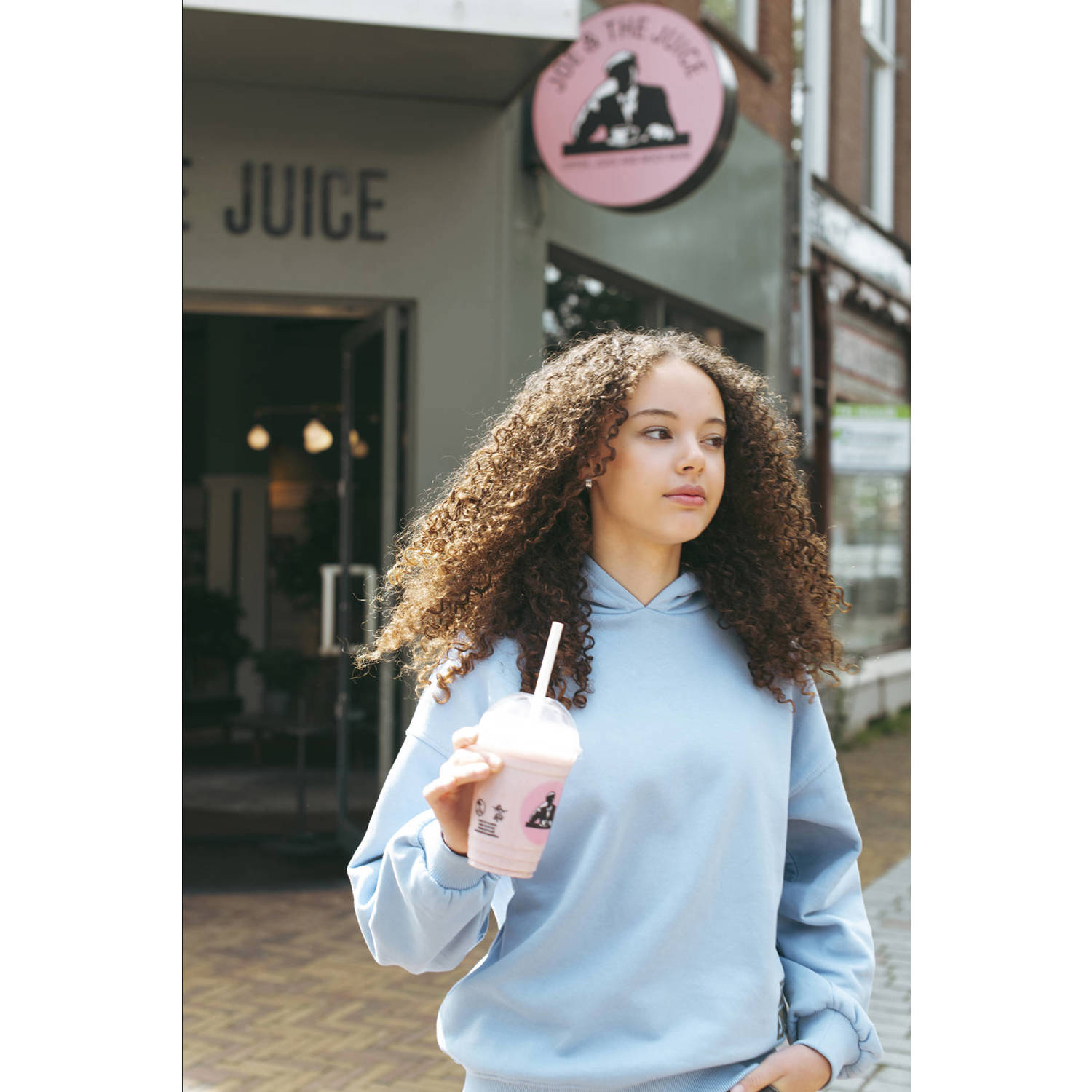 Frankie&Liberty hoodie blauw