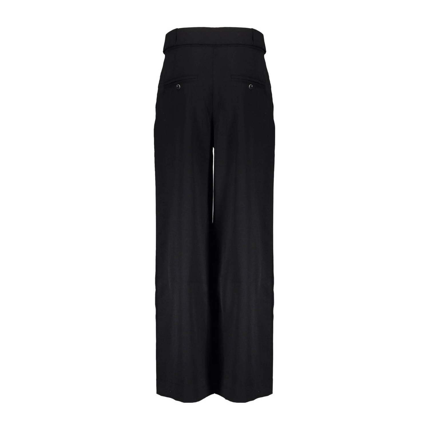 Frankie&Liberty straight casual broek zwart