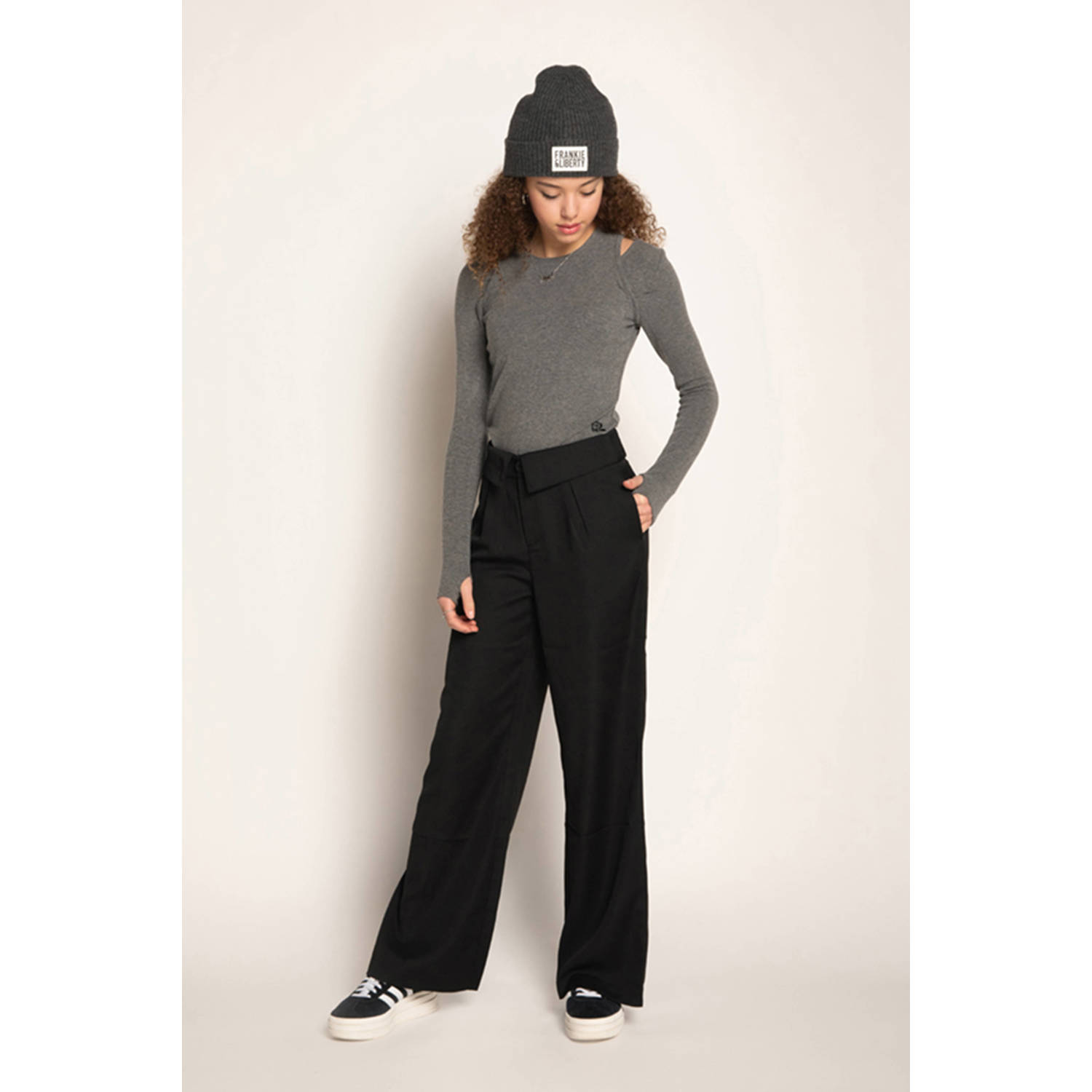FRANKIE & LIBERTY Meisjes Broeken Poppy Pant Zwart