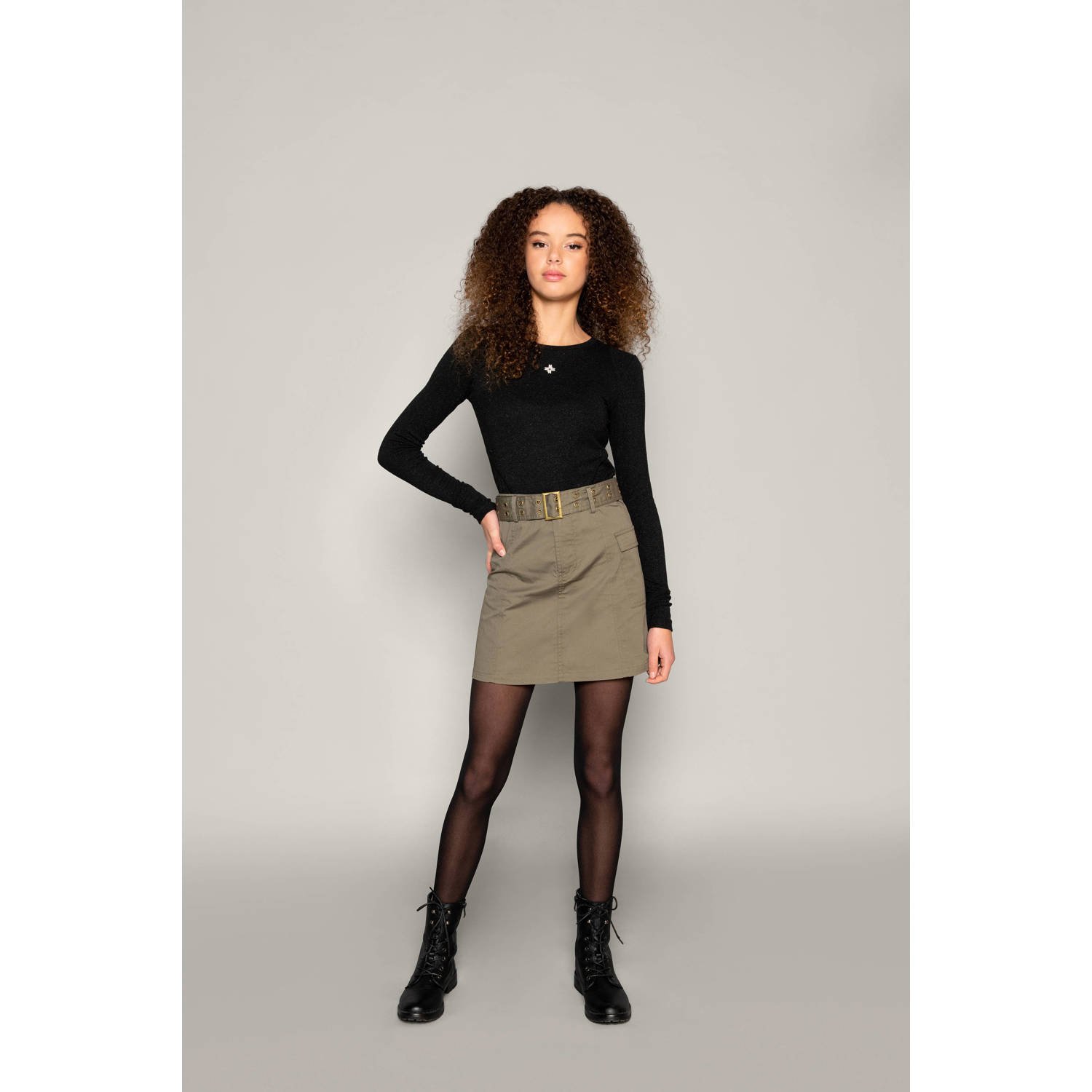 Frankie&Liberty korte rok groen