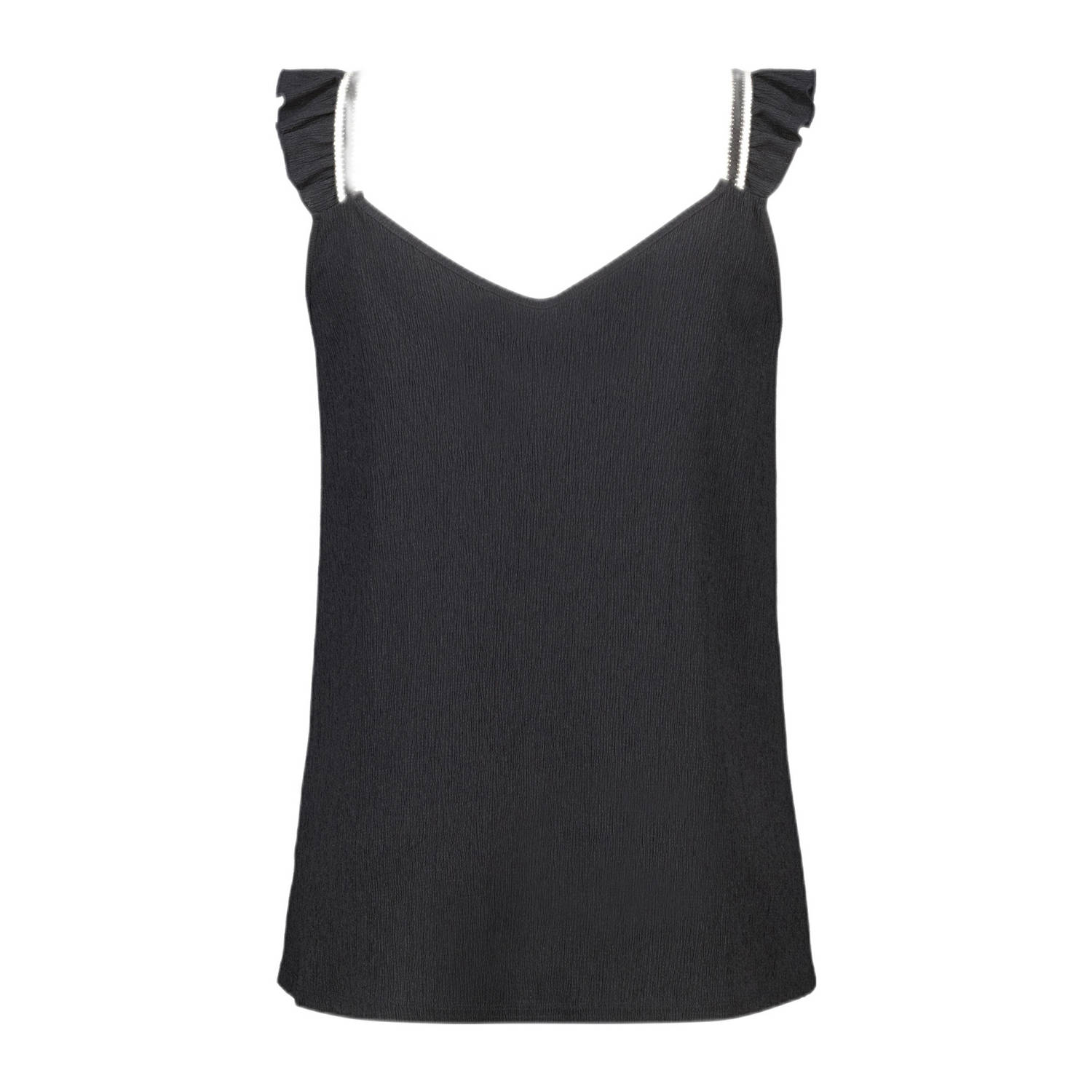 MS Mode mouwloze top zwart