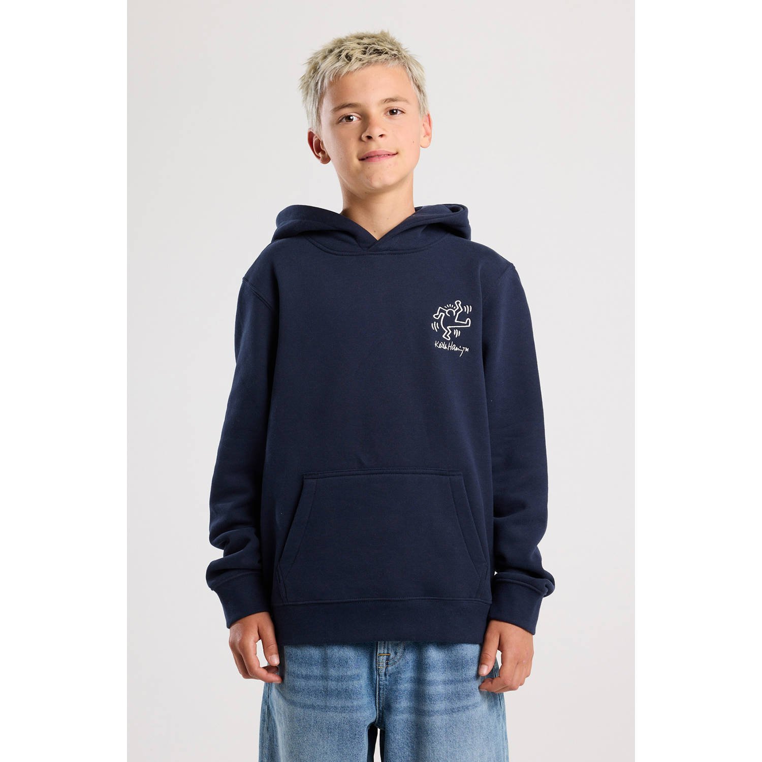 America Today sweater donkerblauw